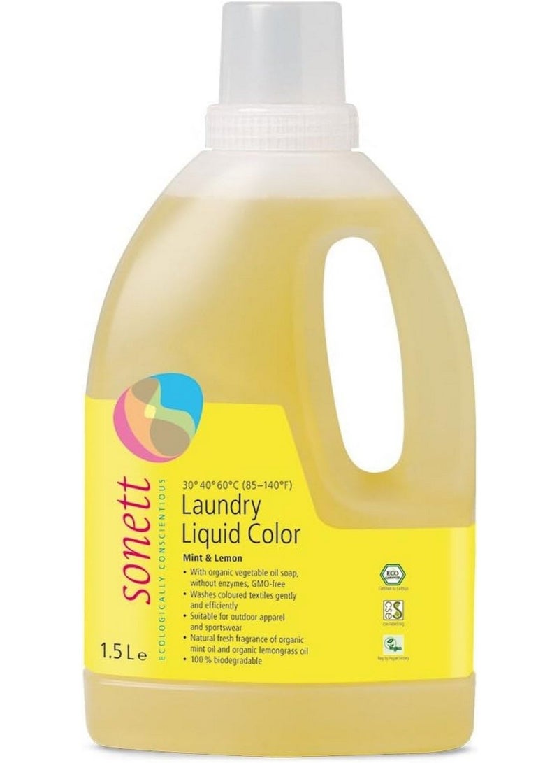 Organic Laundry Liquid Mint & Lemon by Sonett