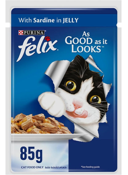 Premium Cat Wet Food Sardine 85G - PURINA