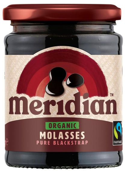 350g jar, blackstrap molasses, blackstrap molasses 350g, cane sugar, diet type, may vary, meridian, molasses 350g, natural ingredients, organic pure, organic pure blackstrap, plant-based, pure blackstrap, pure blackstrap molasses, vegan