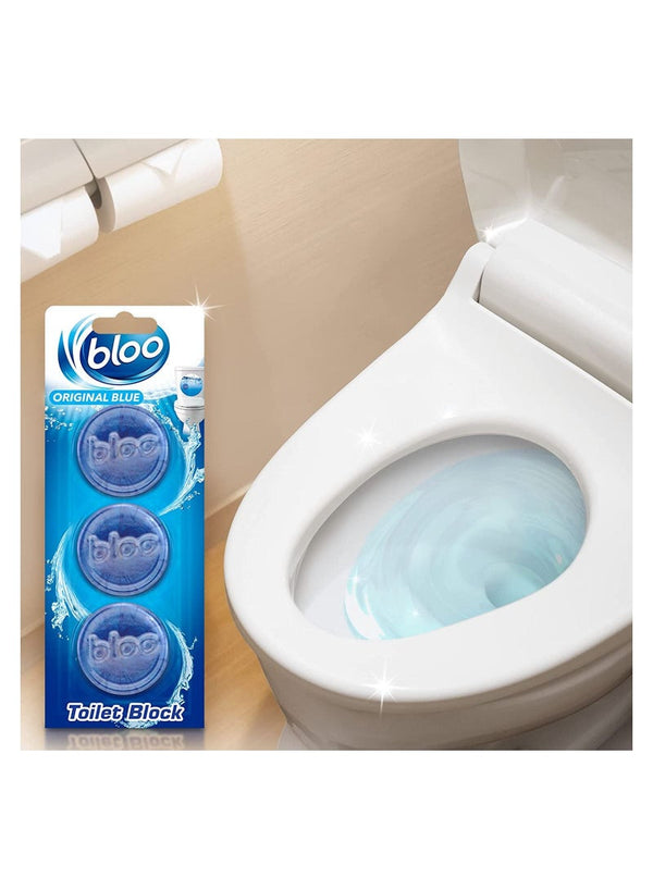 Bloo Acticlean Toilet Block Original Blue 2+1