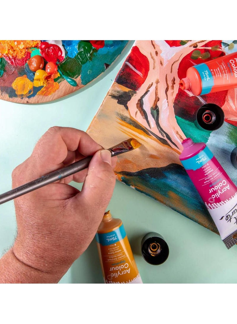 Mont Marte Yellow Ochre Acrylic Paint 75ML Tube