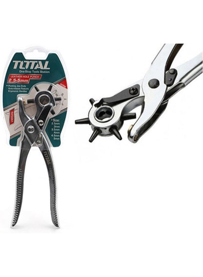 TOTAL Leather Punch 2.5-5mm Quality Tool
