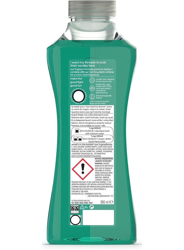 Method Concentrated Laundry Detergent Tropical Coconut