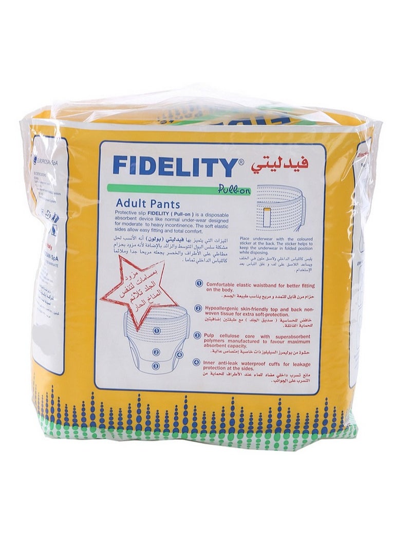 FIDELITY Adult Pull On Pants - Small, Premium Quality