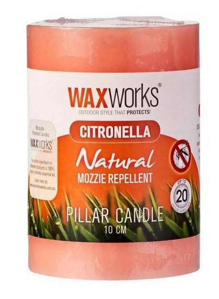 ambiance setting, area waxworks, assorted color, candle 10cm, candle works, citronella pillar, citronella pillar candle, clean burn, essential oil, garden lanterns, natural mosquito, natural tool, pillar candle, turns beautify, waxworks