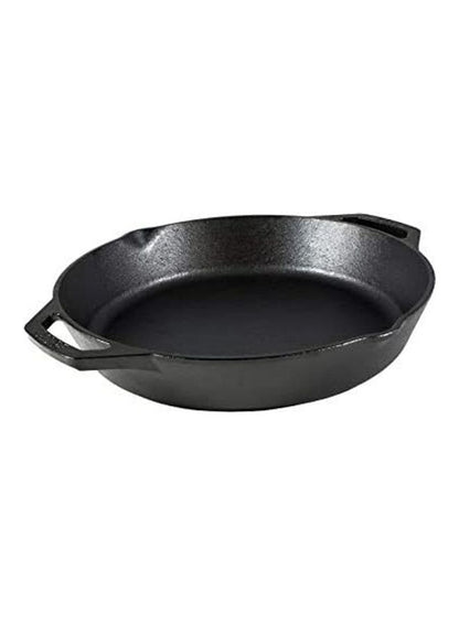 Lodge Cast Iron Dual Handle Pan Black 12inch
