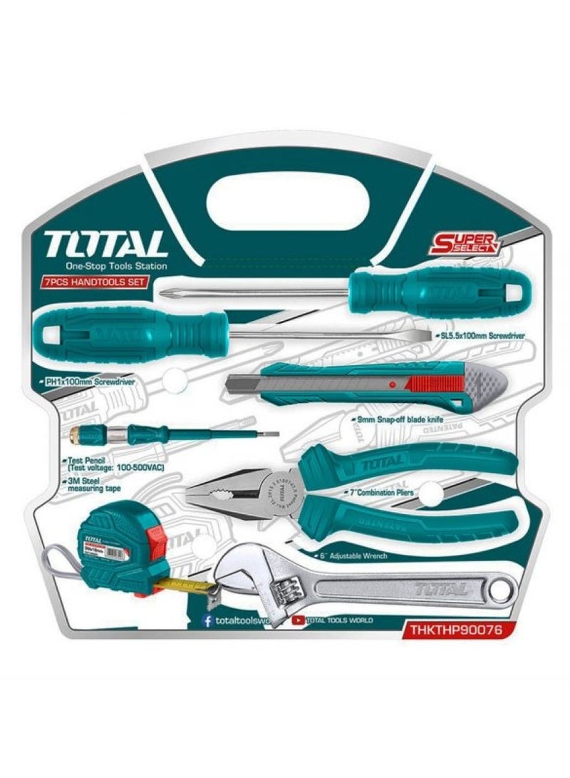 TOTAL 7 Pcs Handtools Set - Premium Quality Tools
