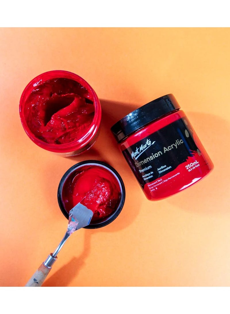 Mont Marte Dimension Acrylic Red 250ML