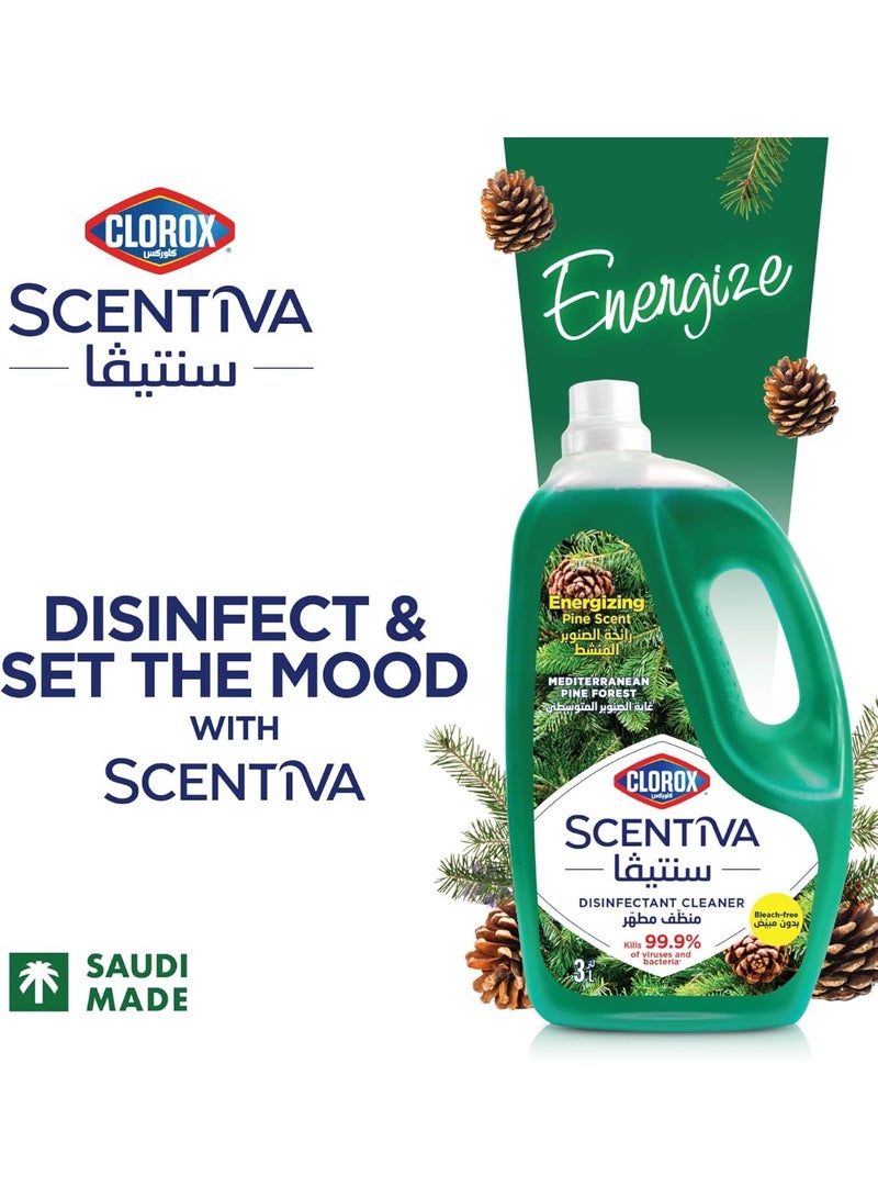Clorox Scentiva Disinfectant Cleaner Mediterranean Pine