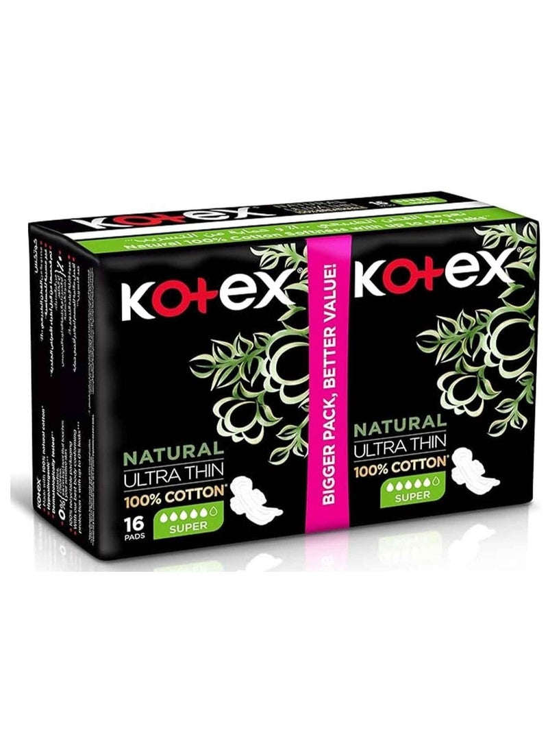 Kotex Ultra Thin Sanitary Pads for Heavy Flow