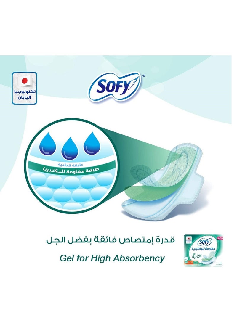 Sofy Antibacteria Musk Sanitary Pads Large Thin