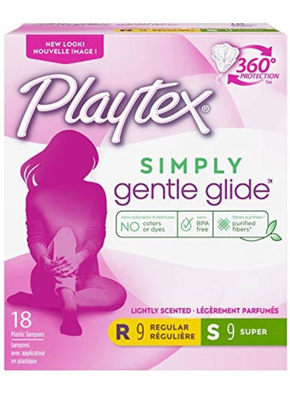 Playtex Gentle Glide Tampons - Triple Layer Protection