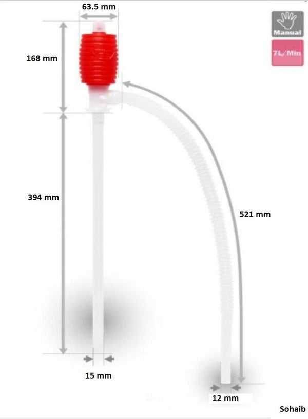 Premium Hand Drum Pump - Generic
