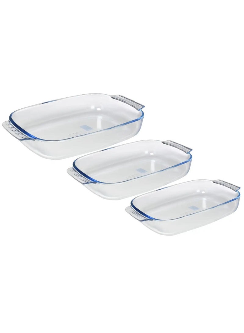 PYREX Rectangle Roaster Daily Set - Premium Quality