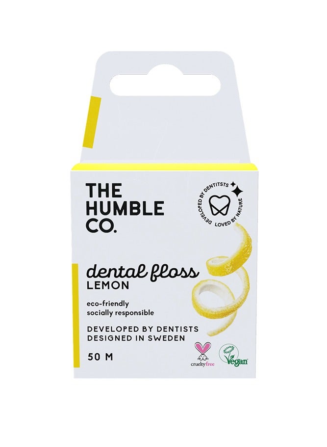 Dental Floss Lemon 50m - The Humble Co.