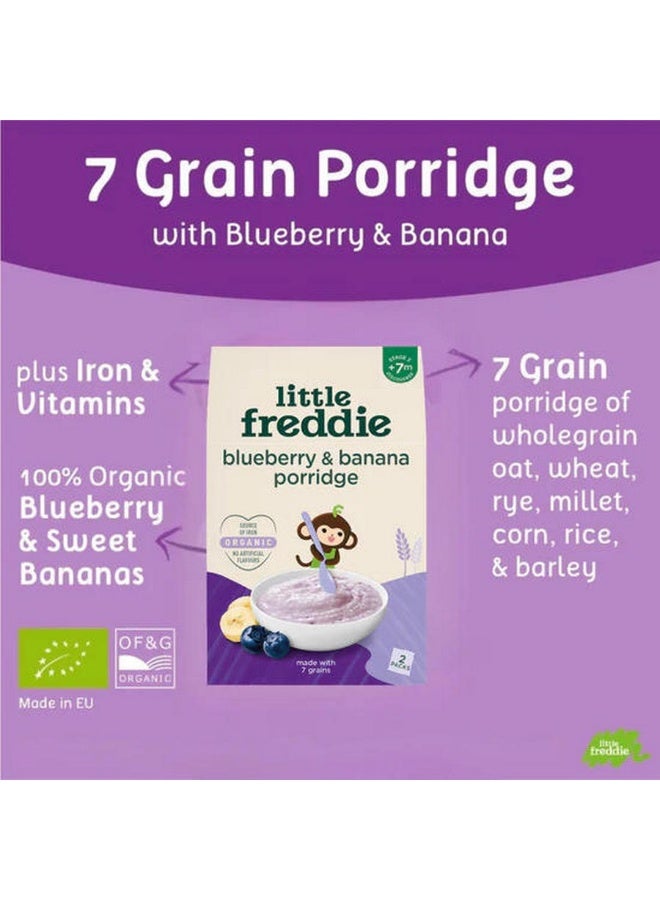 Little Freddie Blueberry & Banana Porridge