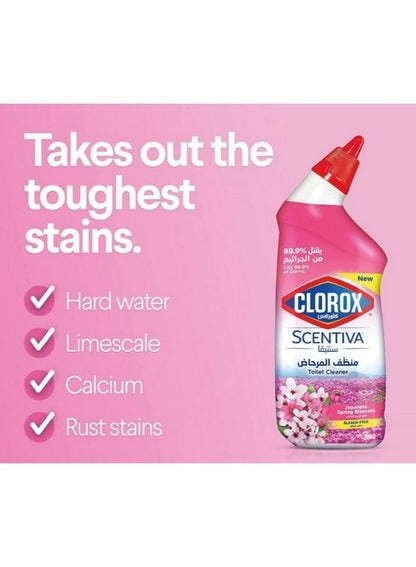 Clorox Scentiva Japanese Spring Blossom Toilet Cleaner