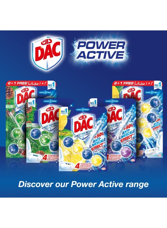 Dac 24/7 Clean And Fresh Toilet Rim Block Lavender