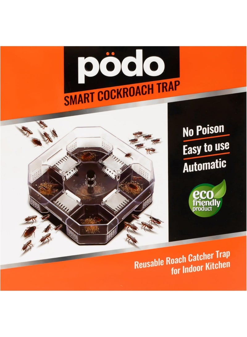 PODO Cockroach Trap - Pet Friendly Indoor Roach Killer