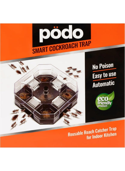 PODO Cockroach Trap - Pet Friendly Indoor Roach Killer