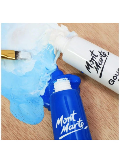 Mont Marte Gouache Paints Set - 12 Pcs