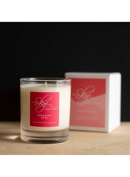 Bohemian Rose Natural Soya Wax Candle - Isle Of Skye
