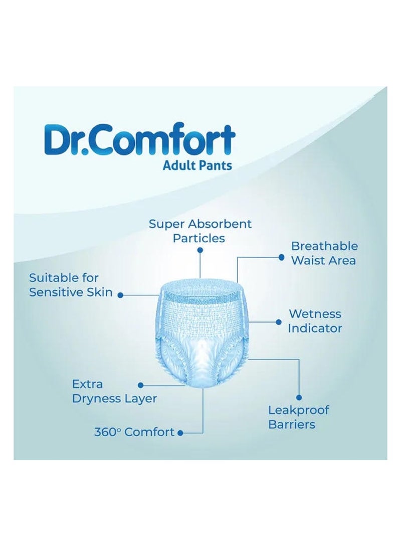 Dr. Comfort Medium Adult Diaper Pants for Comfort