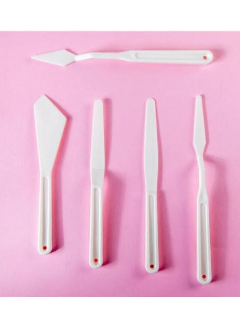 Mont Marte Palette Knife Set 5Pc - Flexible Blades