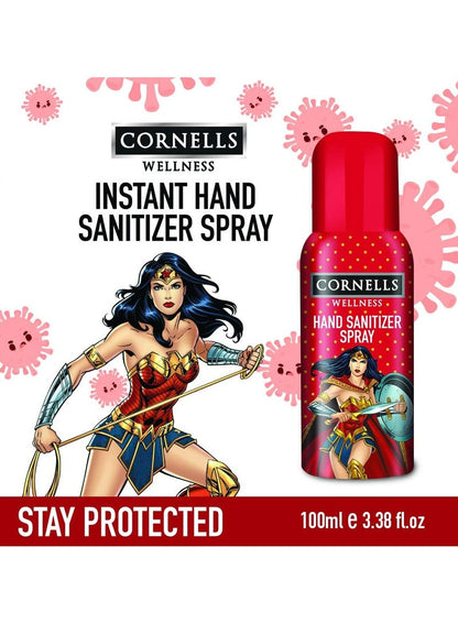 CORNELLS WELLNESS Wonder Woman Hand Sanitizer Spray