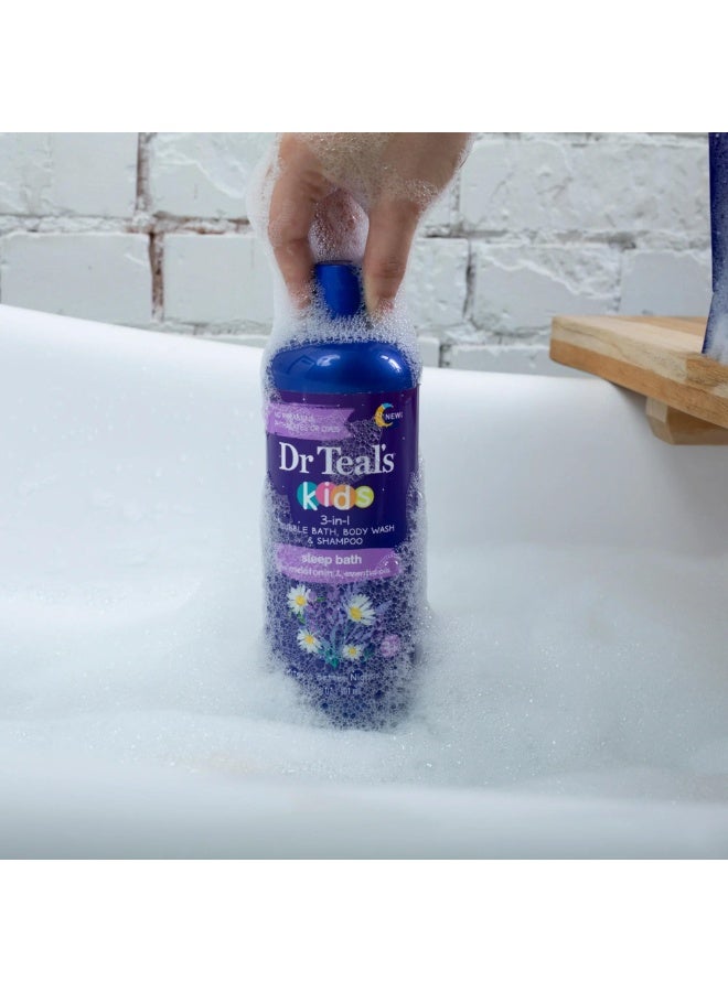 Dr Teal's 3-in-1 Bubble Bath & Body Wash