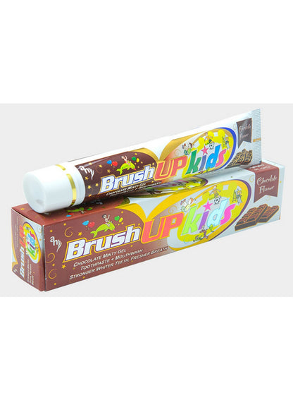 70g make, 70g tube, brush up, chocolate flavor, chocolate flavor 70g, cool dry, early age, flavor 70g, fun daily, gel toothpaste, kids gel, kids gel toothpaste, kids love, oral care, type low