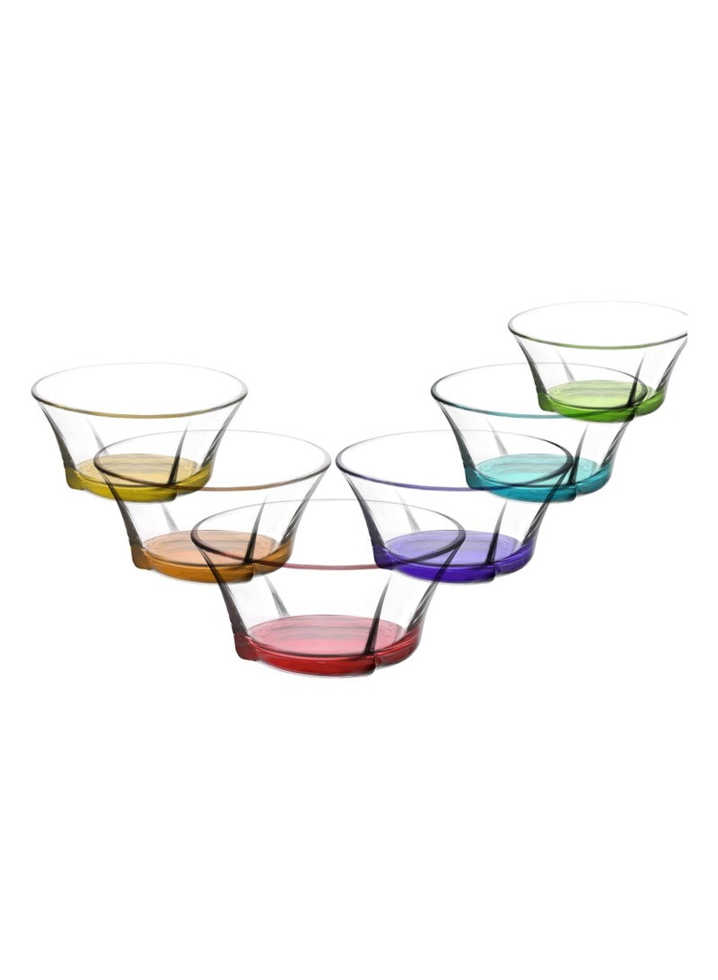 LAV Coral Truva Bowl Set of 6 - Premium Glassware