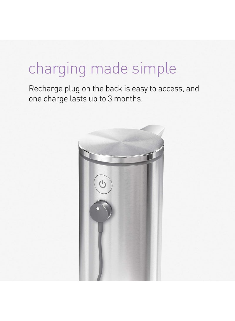 Simplehuman Rechargeable Sensor Soap Pump Golden