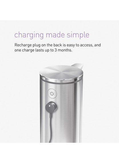 Simplehuman Rechargeable Sensor Soap Pump Golden