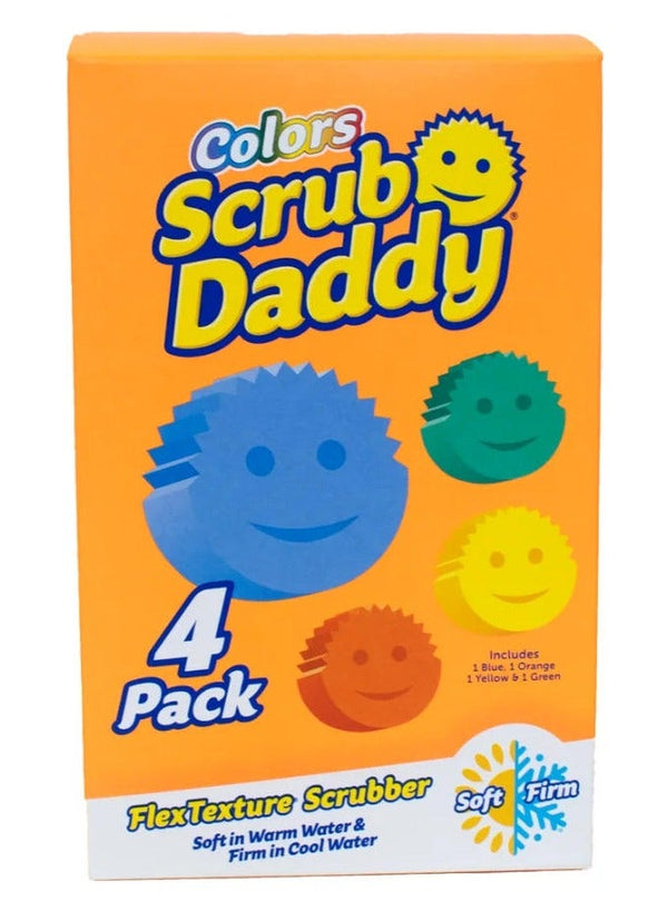 Scrub Daddy Original Cleaning Sponge Set of 4