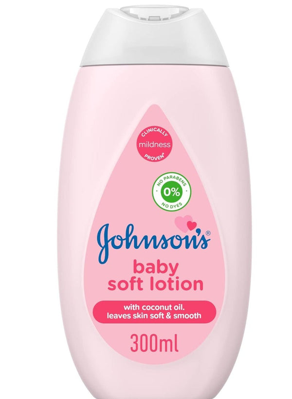 Johnson's Baby Soft Lotion with Coconut Oil 300 ML