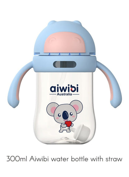 Aiwibi Baby Water Bottle With Straw 300ml