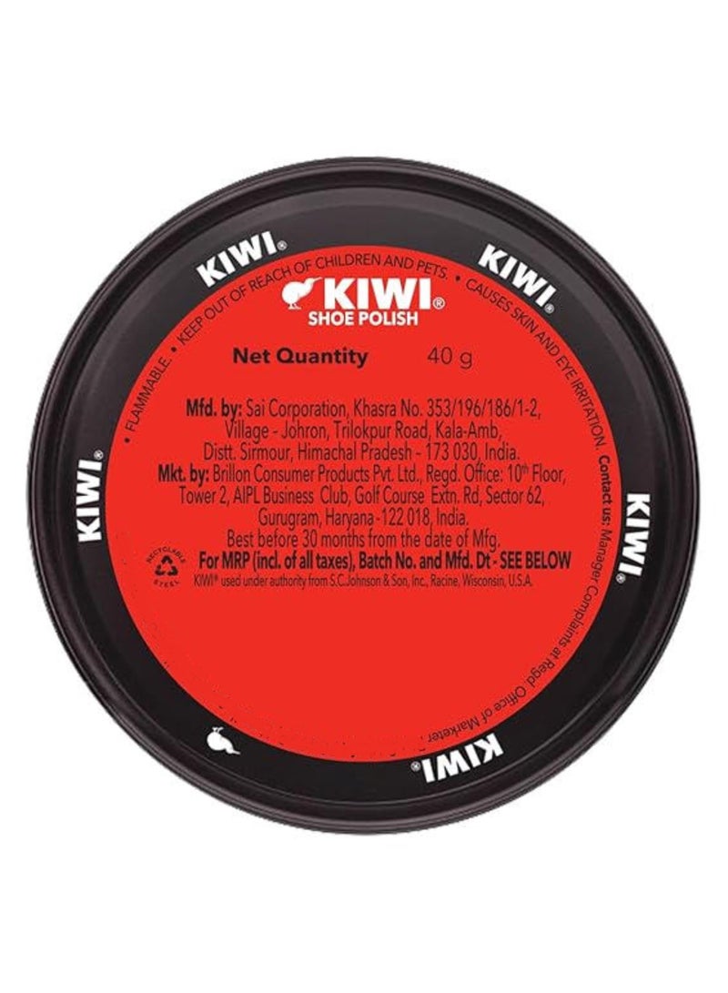 Kiwi Shoe Polish Black 40 Grams