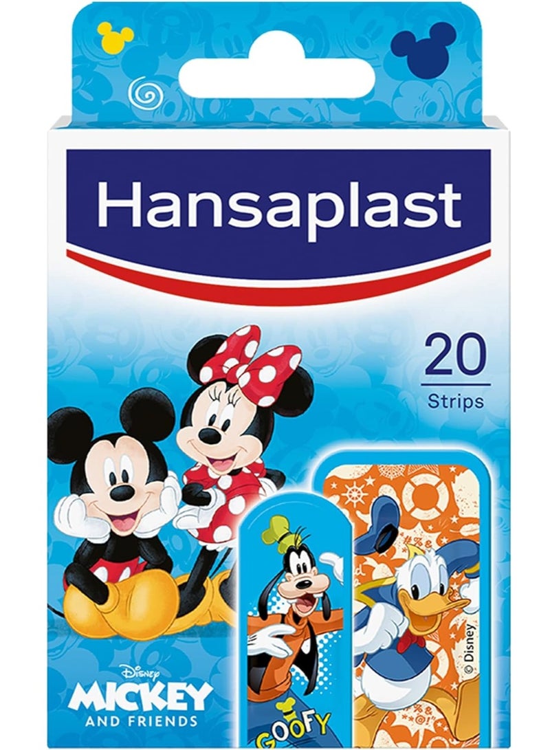 Hansaplast Junior Mickey Mouse Plasters 20-Piece