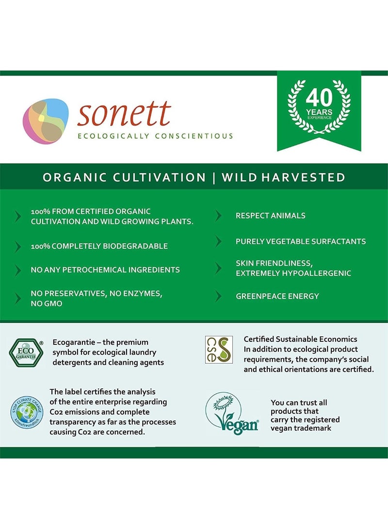 Organic Laundry Liquid Mint & Lemon by Sonett