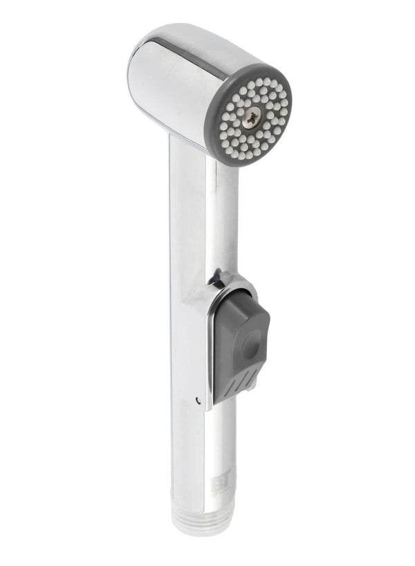 Mkats Shattaf Set Silver for Ultimate Bathroom Hygiene