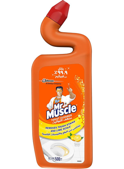bowl marks, cool dry, deep cleaning, dirt grime, dry place, effort key, full bowl, hard water, lemon scent, line odour, mr muscle, note keep, stain removal, toilet cleaner, water line