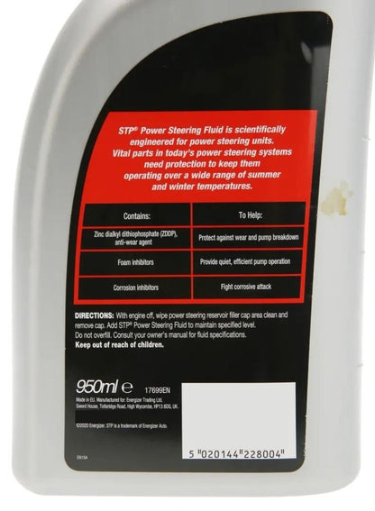 STP Power Steering Fluid 950 ML