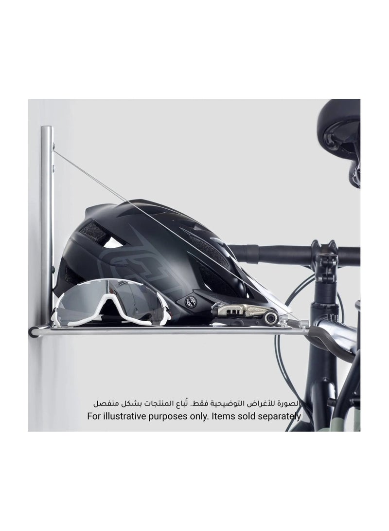 Delta Single Bike Wall Mount Rack W/Shelf