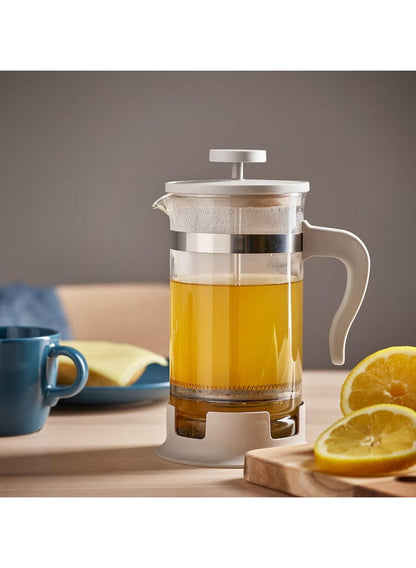 Premium French Press Coffee Maker Glass Stainless Steel