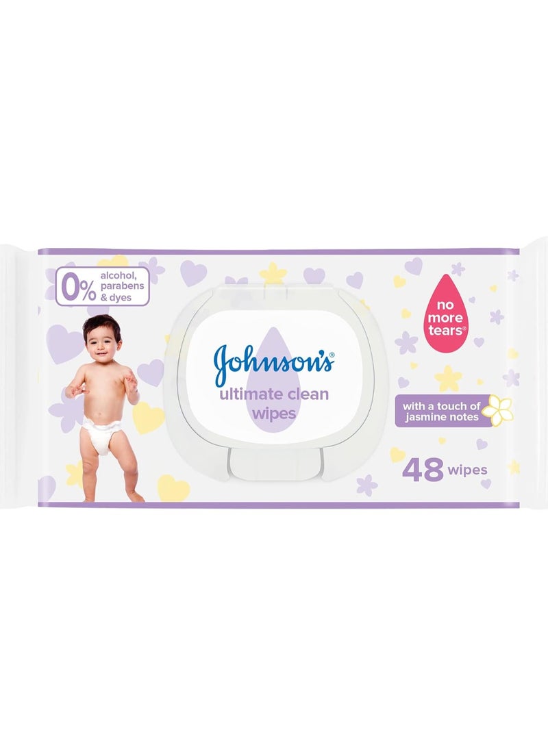 Ultimate Clean Baby Wipes 48 - Johnson'S