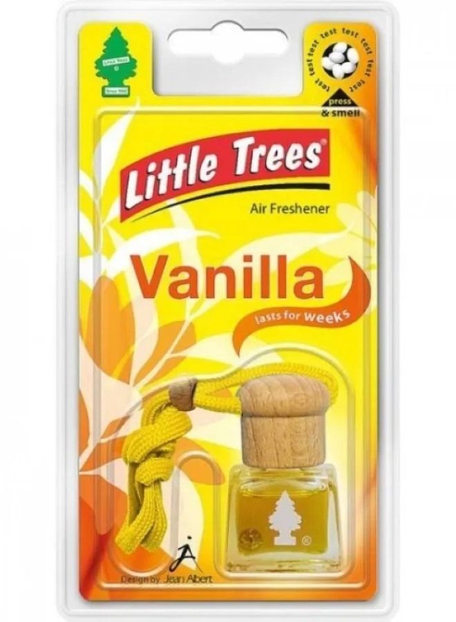 Little Trees Vanilla Car Air Freshener Bottle