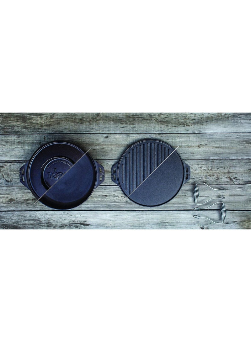 Lodge Cast Iron Cook-It-All Pan 14 Inch