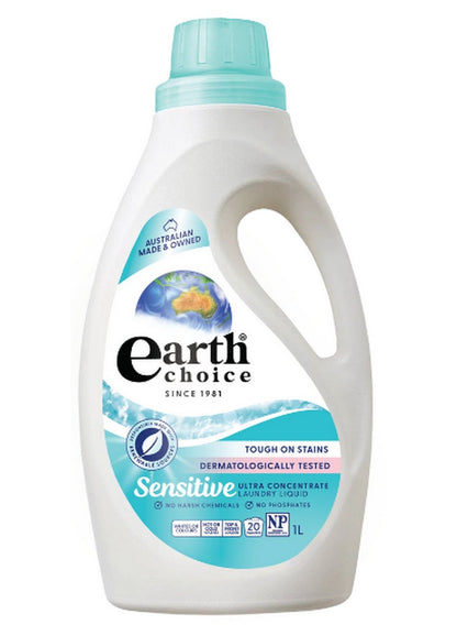 Earth Choice Sensitive Laundry Liquid 1L