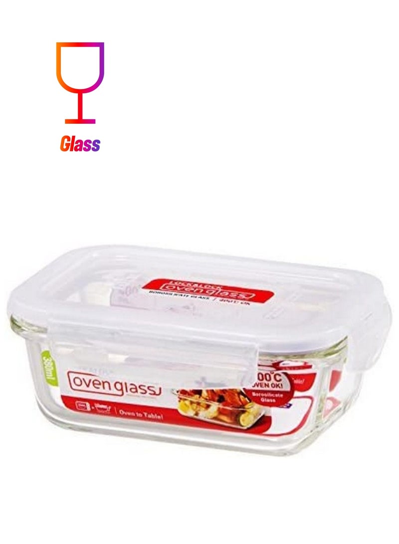 LOCK & LOCK Oven Glass Container 380 ML